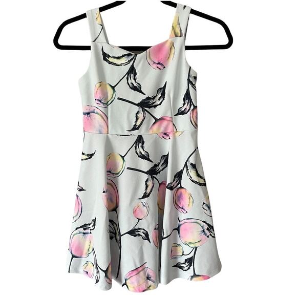 Pippa & Julie Floral Sleeveless Open Back Sweetheart Swing Girls Dress 10 - Picture 8 of 9
